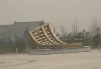 園林算盤銅雕廠家 青銅工藝品銅雕