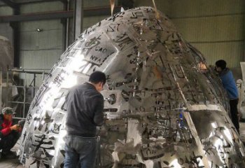 別墅百家姓銅雕廠家 公園工藝品銅雕
