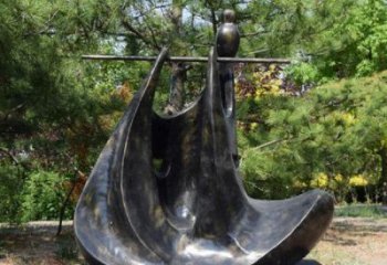 城市笛子銅雕廠家 黃銅工藝品銅雕