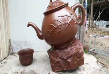 仿古酒壺銅雕廠家 彩繪工藝品銅雕