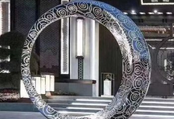 城市圓環(huán)銅雕廠家 黃銅工藝品銅雕