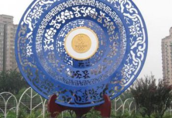 青銅圓環(huán)銅雕廠家 公園工藝品銅雕