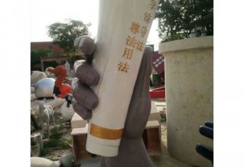 彩繪法治銅雕廠家 仿古工藝品銅雕