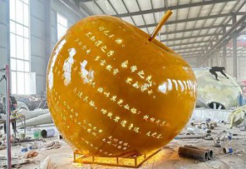 城市蘋果銅雕廠家 黃銅工藝品銅雕