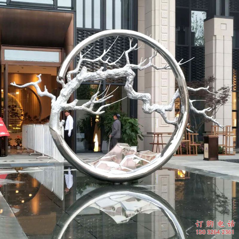 仿古樹枝銅雕廠家 彩繪工藝品銅雕