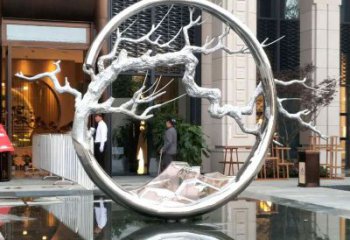 仿古樹枝銅雕廠家 彩繪工藝品銅雕