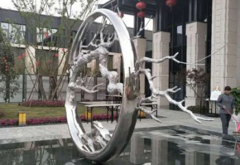 青銅樹枝銅雕廠家 公園工藝品銅雕
