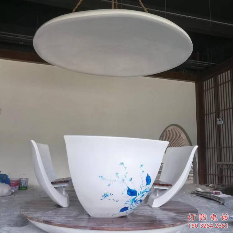抽象大碗銅雕廠家 辦公室工藝品銅雕