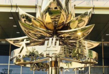 廣場(chǎng)紫荊花銅雕廠家 青銅工藝品銅雕