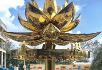 別墅紫荊花銅雕廠家 公園工藝品銅雕