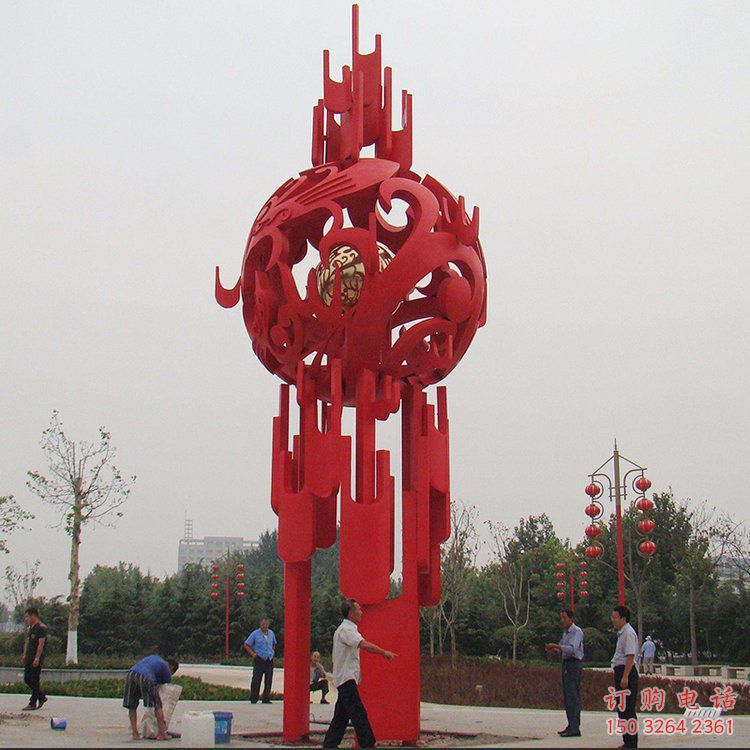 青銅燈籠銅雕廠家 公園工藝品銅雕