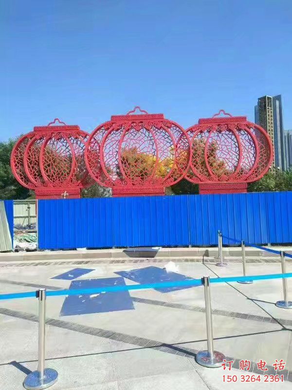 公園燈籠銅雕廠家 街頭工藝品銅雕