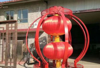 園林燈籠銅雕廠家 青銅工藝品銅雕
