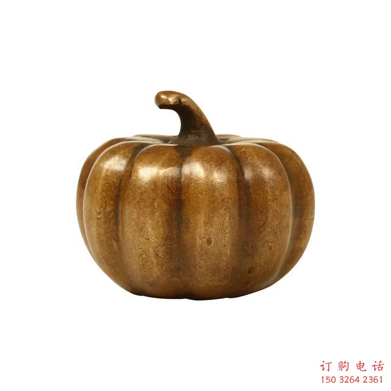 黃銅南瓜銅雕廠家 仿古工藝品銅雕