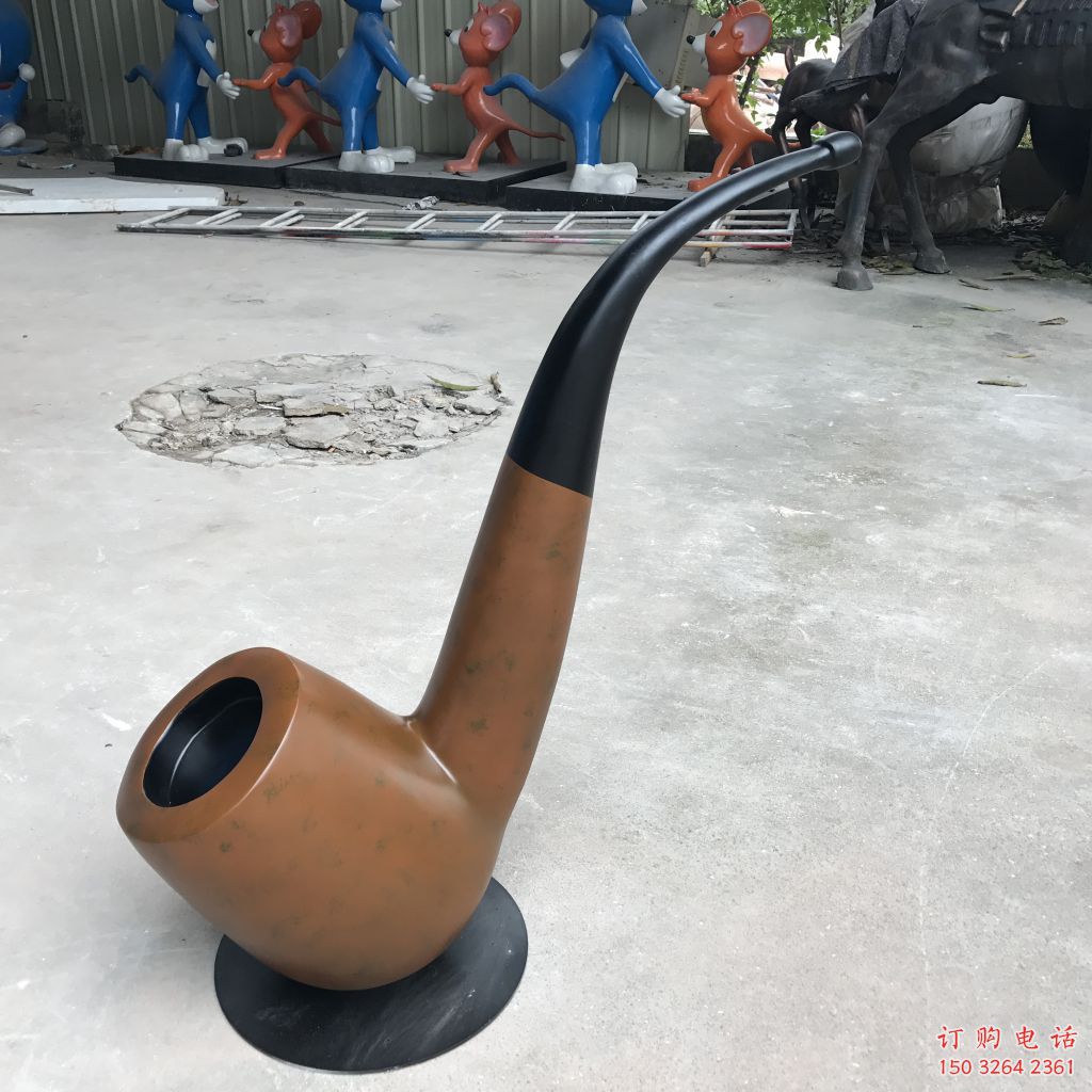 黃銅煙斗銅雕廠家 仿古工藝品銅雕