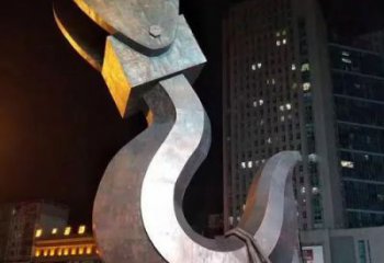 城市鉤子銅雕廠家 黃銅工藝品銅雕