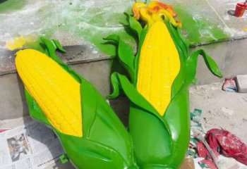 仿古玉米銅雕廠(chǎng)家 彩繪工藝品銅雕