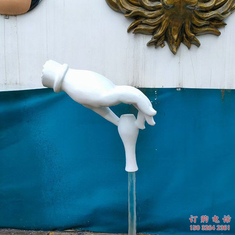 紫銅水龍頭銅雕廠家 仿古工藝品銅雕