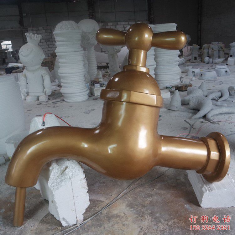 黃銅水龍頭銅雕廠家 仿古工藝品銅雕
