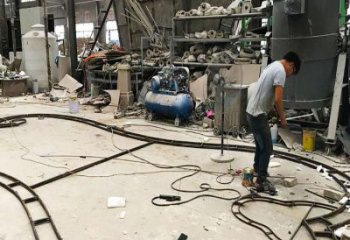 廣場(chǎng)芭蕉扇銅雕廠家 青銅工藝品銅雕