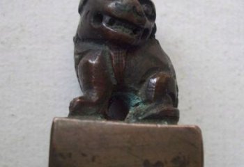 紫銅銅章銅雕廠家 仿古工藝品銅雕