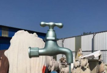 公園水龍頭銅雕廠家 街頭工藝品銅雕
