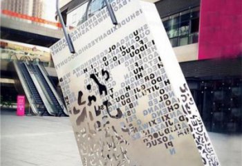 抽象提包銅雕廠家 辦公室工藝品銅雕