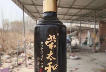 仿古酒瓶銅雕廠家 彩繪工藝品銅雕