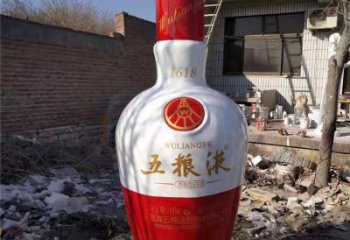 酒瓶銅雕廠家 抽象工藝品銅雕