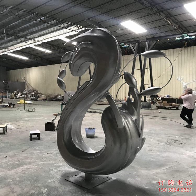 彩繪浪花銅雕廠家 仿古工藝品銅雕