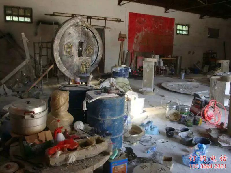 廣場古幣銅雕廠家 青銅工藝品銅雕