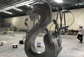 彩繪浪花銅雕廠家 仿古工藝品銅雕