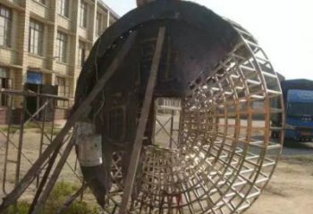 別墅古幣銅雕廠家 公園工藝品銅雕