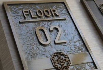 公園標(biāo)示牌銅雕廠家 街頭工藝品銅雕