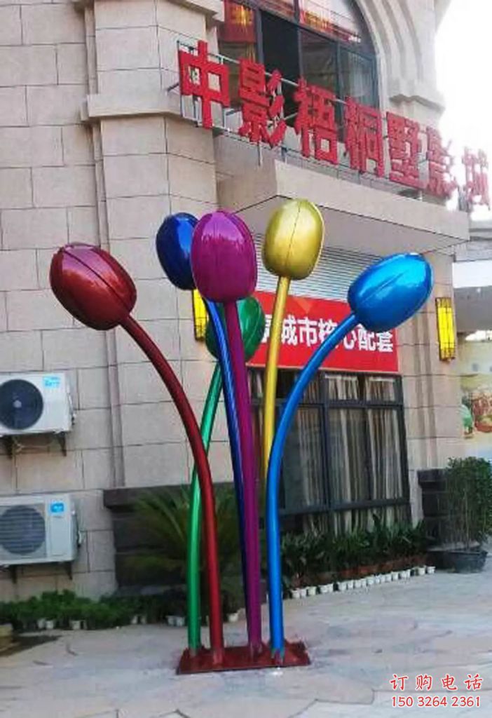 紫銅百合花銅雕廠家 仿古工藝品銅雕