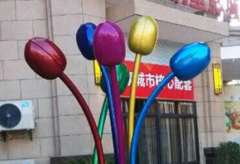 紫銅百合花銅雕廠家 仿古工藝品銅雕