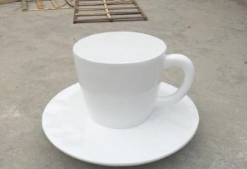 別墅咖啡杯銅雕廠家 公園工藝品銅雕