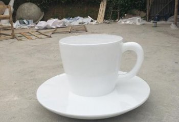 園林咖啡杯銅雕廠家 青銅工藝品銅雕
