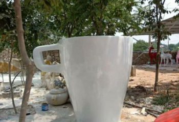 紫銅咖啡杯銅雕廠家 仿古工藝品銅雕