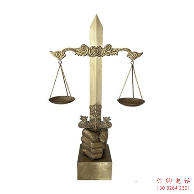 別墅司馬秤銅雕廠家 公園工藝品銅雕