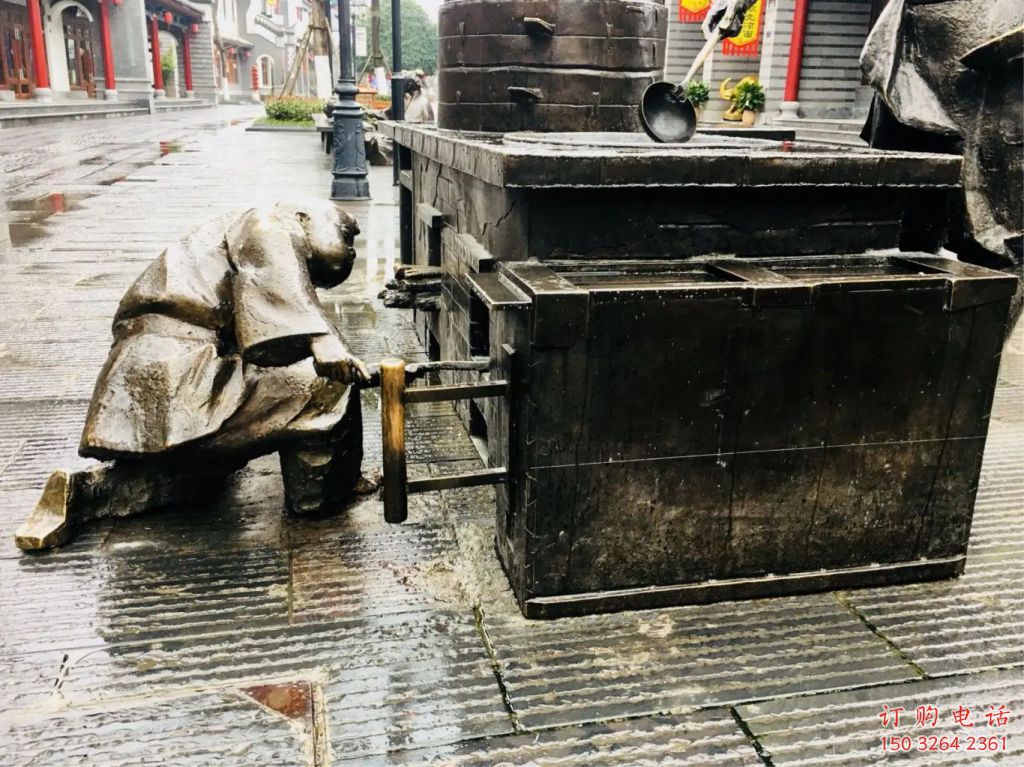 城市風箱銅雕廠家 黃銅工藝品銅雕