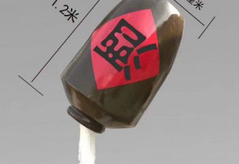 仿古酒壇銅雕廠家 彩繪工藝品銅雕