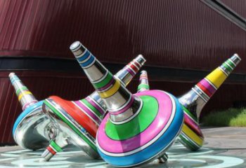 城市陀螺銅雕廠家 黃銅工藝品銅雕