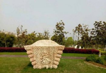 公園糧倉銅雕廠家 街頭工藝品銅雕