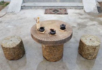 城市磨盤銅雕廠家 黃銅工藝品銅雕