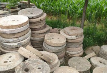別墅磨盤銅雕廠家 公園工藝品銅雕