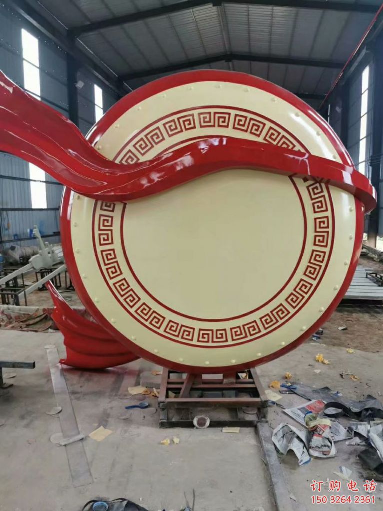 黃銅大鼓銅雕廠家 仿古工藝品銅雕