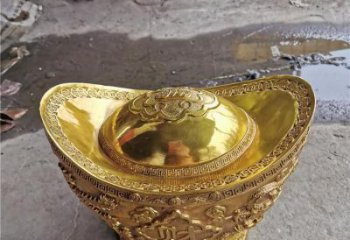 城市元寶銅雕廠家 黃銅工藝品銅雕