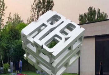 立方體銅雕廠家 抽象工藝品銅雕