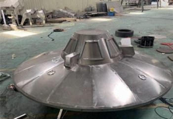廣場(chǎng)飛船銅雕廠家 青銅工藝品銅雕